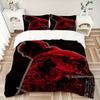 3pcs Batman, Gotham Bedding Set, Soft Polyester Duvet Cover and Pillowcases Machine Washable Seasons All Suitable 86