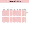 French Manicure Stickers Set Chip Resistant Design Seamless Adhesion Perfect For Short Or Long Nail Shapes