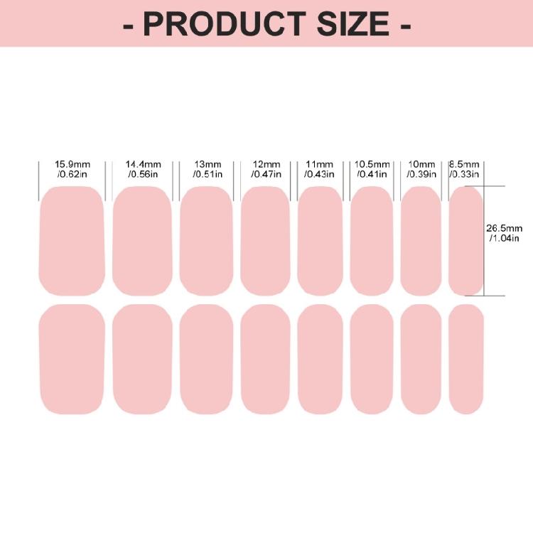 French Manicure Stickers Set Chip Resistant Design Seamless Adhesion Perfect For Short Or Long Nail Shapes