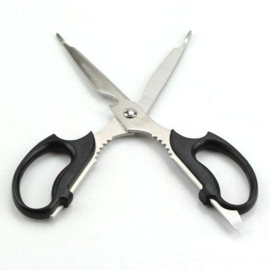 Captain Stag BBQ Kitchenware Multipurpose Kitchen Scissors with Tongs M-8496M-8496