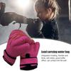 2pcs Boxing Training Fighting Gloves Kid Breathable Sparring Karate Flame Gloves for Effective Working-out Accessories