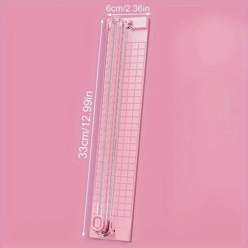 

1 шт. Портативный многофункциональный резак для бумаги формата А3 - Точная резка, Случайный цвет, Компактный дизайн, Без зарядки, Без электронных компонентов