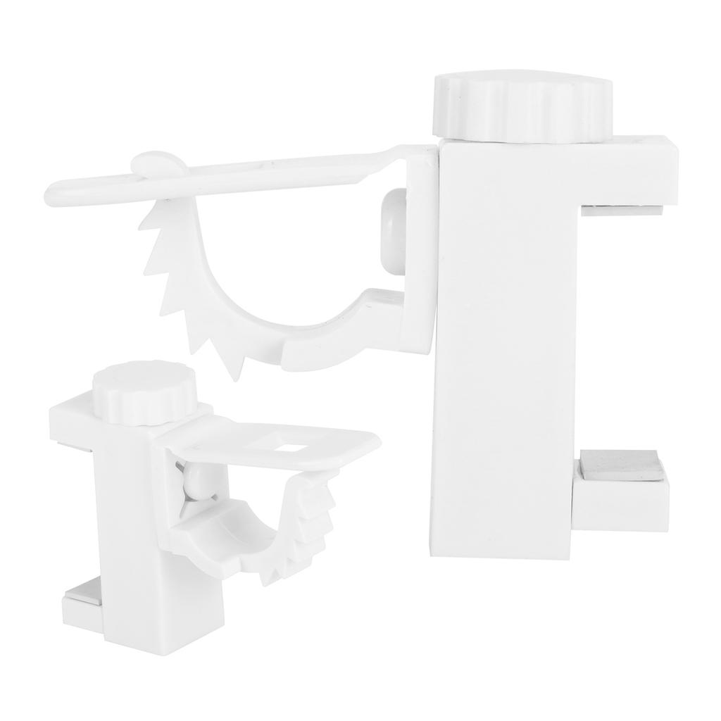 Gardinstångshållare Multifunktionell Hängstångsklämma Hängare Organizer 1KG?2 kg lastkapacitet