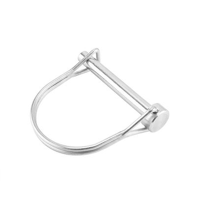 316 Stainless Steel PTO Pin With Wire Loop – Round Arch Shaft Locking Safety Coupler Pin For Farm Trailers, Wagons, Lawn & Garden (Multiple Sizes)