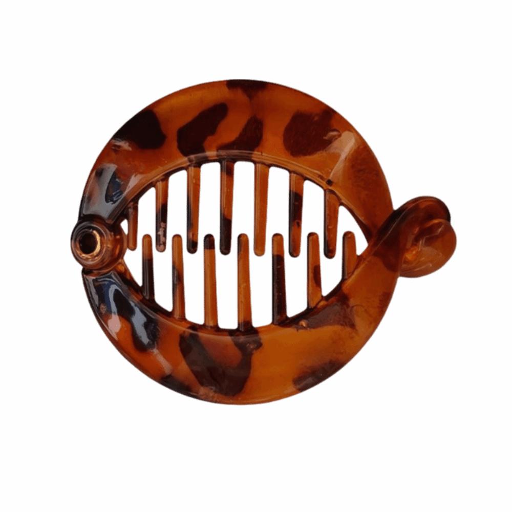 

Круглий кліп-банан у формі рибки, нові крабики для волосся, для дівчаток 2