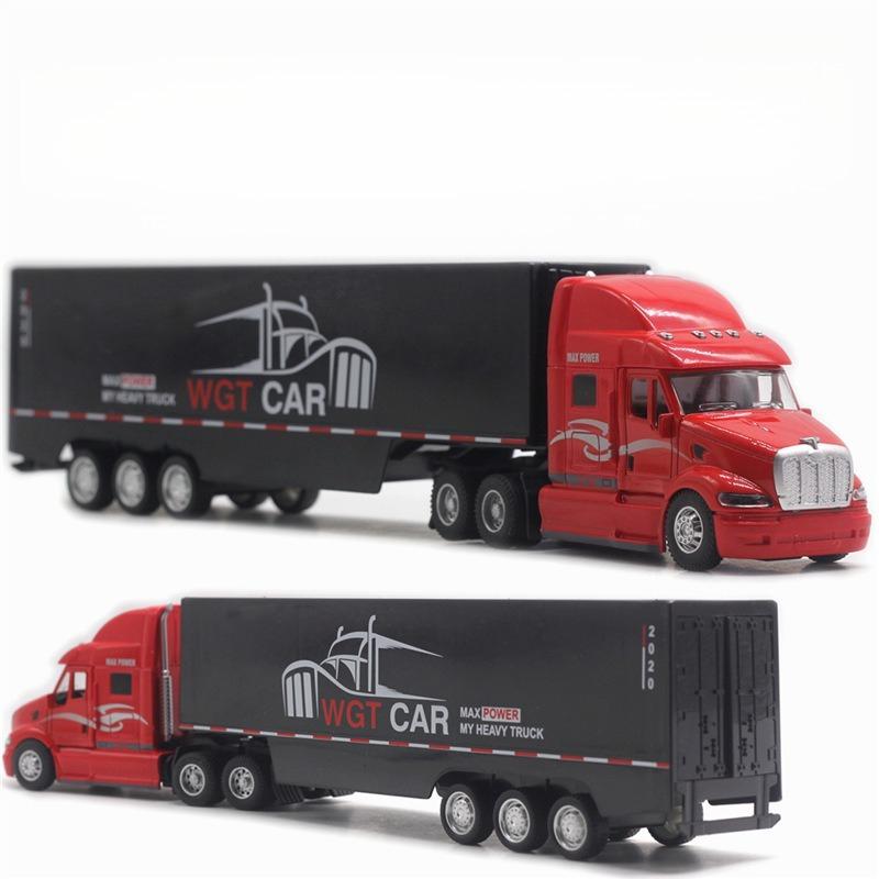 1/48 Big Size Container Truck Removable Windup Toy Children Gift