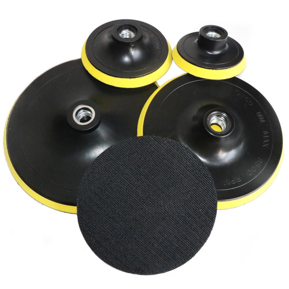 Buy Hiqalty 1PC Sanding Disc Backing Pad 4/7/6/5inch 125mm Sandpaper