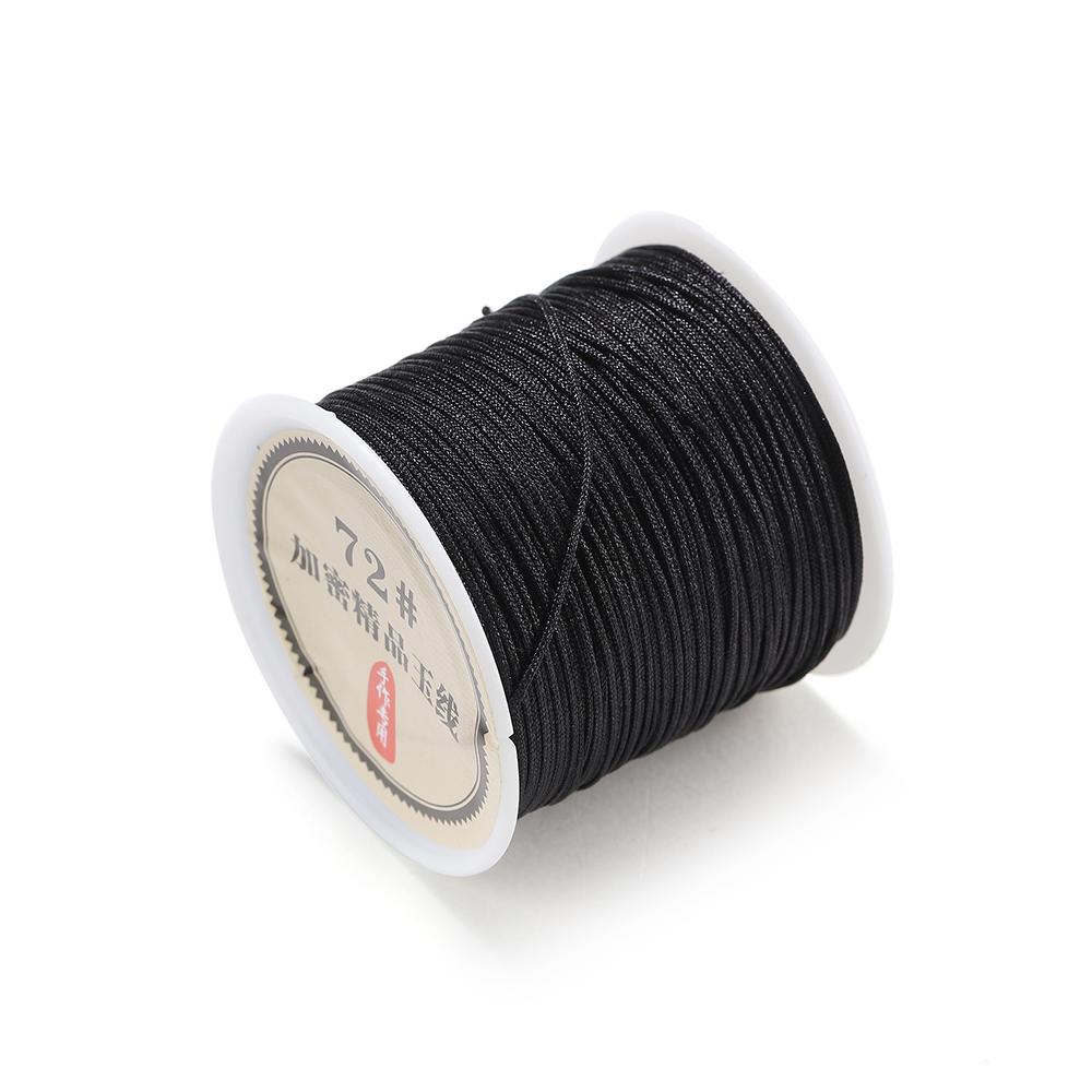 10/50M Dia 0.8mm Waxed Cord Jade Thread Cord String Strap Necklace Rope Bead DIY Jewelry Making for Bracelet Necklace