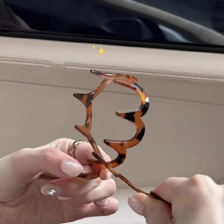 2Pcs Headband with Teeth Light Weight Wavy Textured Hairband Women Hairpiece Accessory For Themed Event And Casual Wear