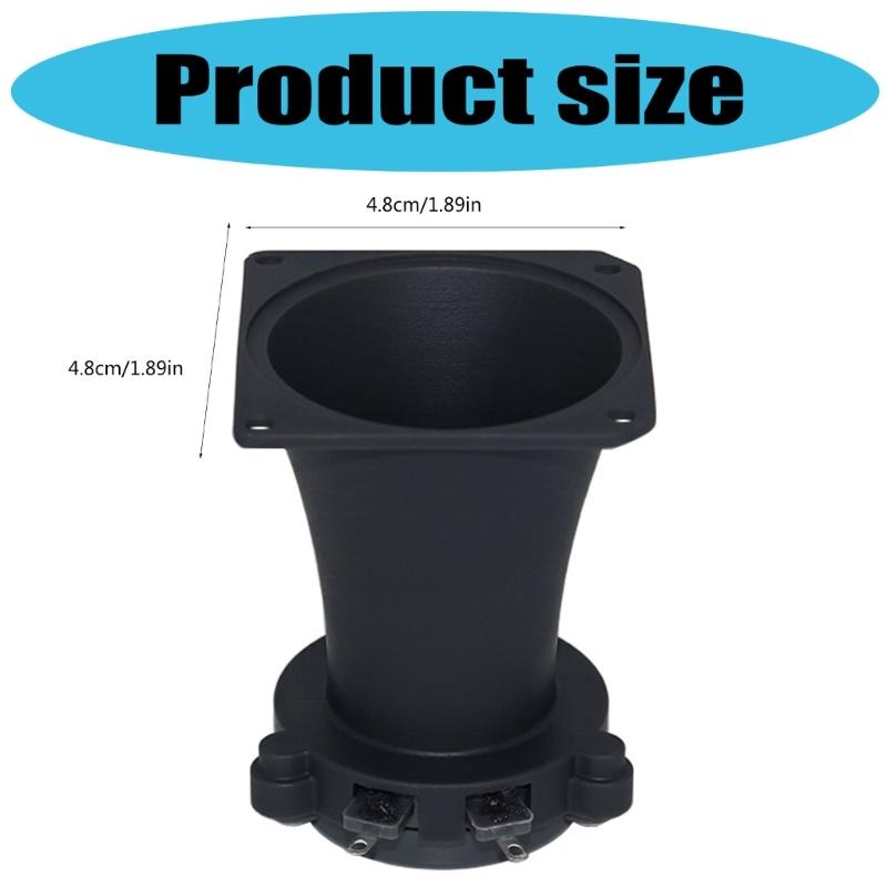 Waterproof Outside Sound 4/8Ohm 15W Horn Speaker Treble Waterproof Magnetic Film Horn Tweeter Drive Treble Speaker Unit
