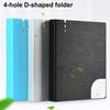 Waterproof Document Folder Portable Transparent File Organizer Thickened Plastic Folder Protect Important Papers Dust Moisture Office School Supplies