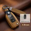 Leather Key Fob Case For Volkswagen VW Golf 4 5 6 8 Polo Passat B7 B8 Tiguan Jetta Passat ID.3 ID.4 Key Cover Protector Shell