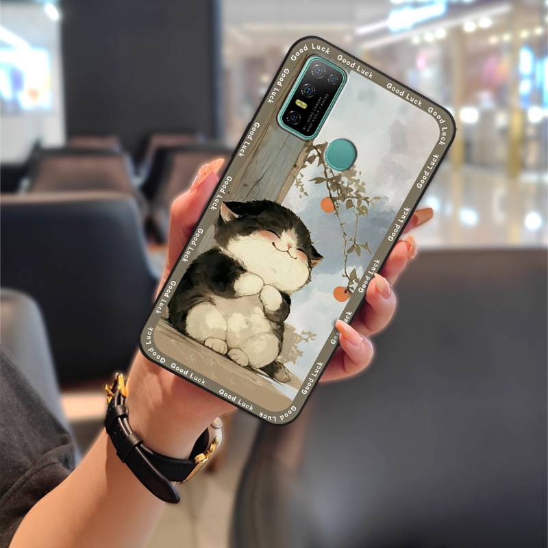 Full Wrap Anti-knock Phone Case For Doogee N30 Graffiti Shockproof TPU Back Cover Cute Silicone Anti-dust Fashion Design