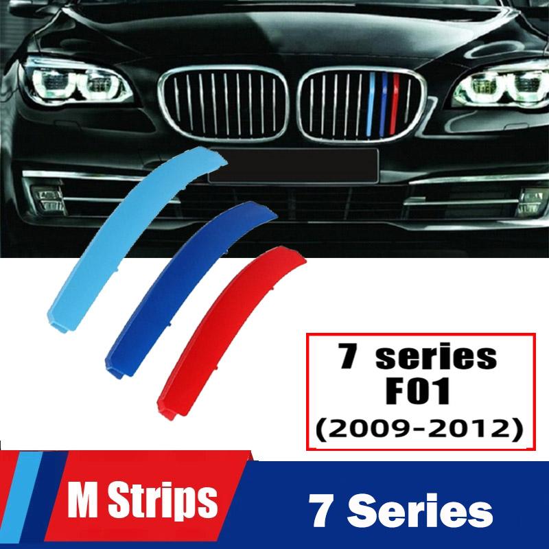 MLKK4 M Power Front Grille Trim Strips For BMW X1 X2 X3 X4 X5 X6 X7 F48 F49 E84 F39 F25 F26 G01 G02 F15 E70 G05 F16 E71 E72 G07 Z4 E89