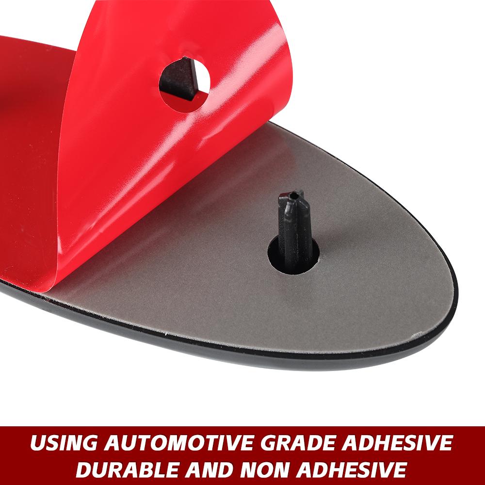 QVHI3 Car Front Hood Grille Emblem Bagde Sticker Cover Accessories Auto Styling For Ford Focus Kuga Mondeo SMax Fiesta Ranger Mustang