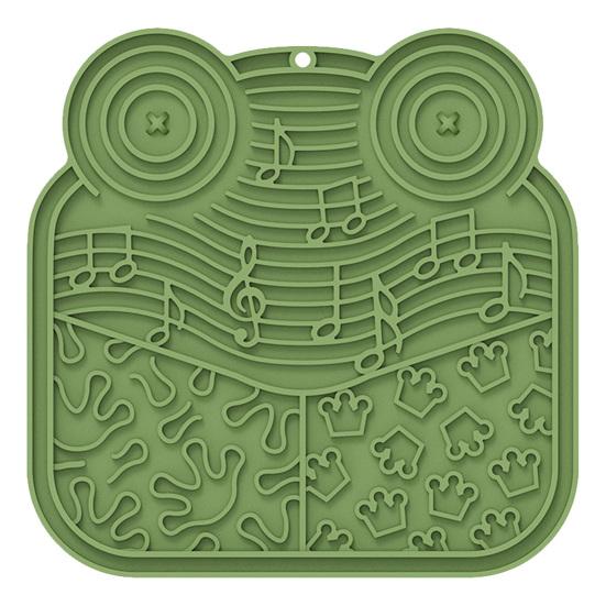 Pet Lick Mat, Suction Cup Slow Feeder Mat, Multi-Texture Design, Silicone Slow Feeding Mat for Cats And Dogs Thick Treat