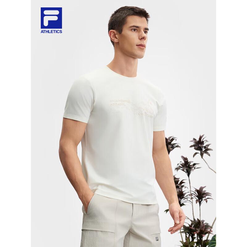 FILA Men s Basic Round Neck Knitted T-Shirt L