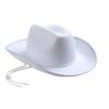 Color Felt Solid Cowboy Hat Sewing Craft Party Costumes Holiday Supplies Gifts