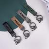 Leather Car Keychain Anti-Lost Keyring Pendant for BMW E36 E46 E53 E90 E60 E61 E93 E87 X1 X3 X5 X6 F30 F20 F10 Keychain Styling rvsh75