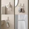 Clothes Hanger Organizer Wall Mounted Hanger Holder Retractable Hanger Holder Stand Space Saving Clips Clothing Storage Hook For