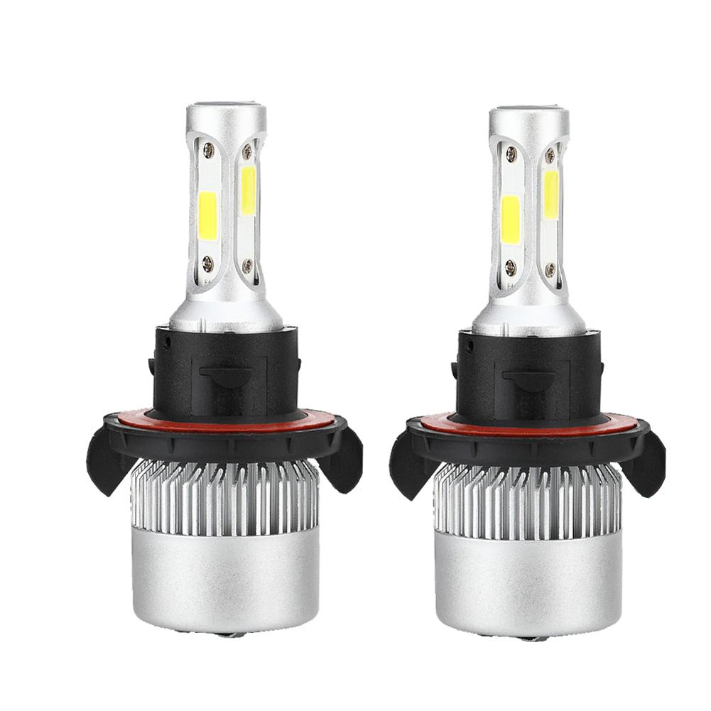 2Pcs Car Running Lamp H7 H1 H3 Car Head Lamp Bulb 9000LM 72W 6500K for Car Truck