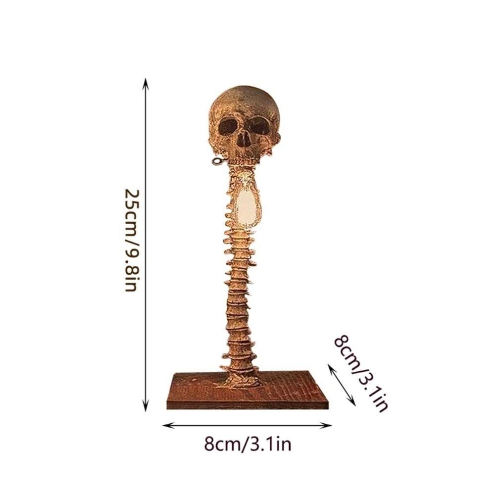 Creative 3D Statue Funny Table Light Party Ornament Prop Atmosphere Lamp  Children Skull