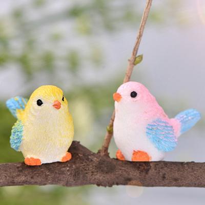 Niedliche Simulation Vogel Spielzeug Tier Mini Figur Garten DIY Landschaft Ornament