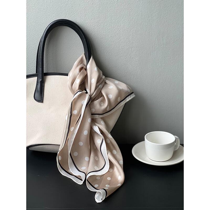 

Three Dolphins WN Korean Style Mulberry Silk Scarf One Size