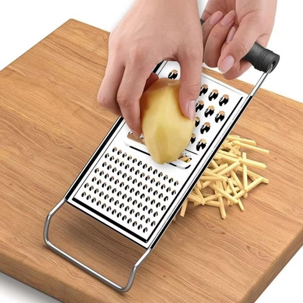 Multifunktionale Ingwerreibe Edelstahl Bohnenschneider Gemüsehobel Küchengebrauch