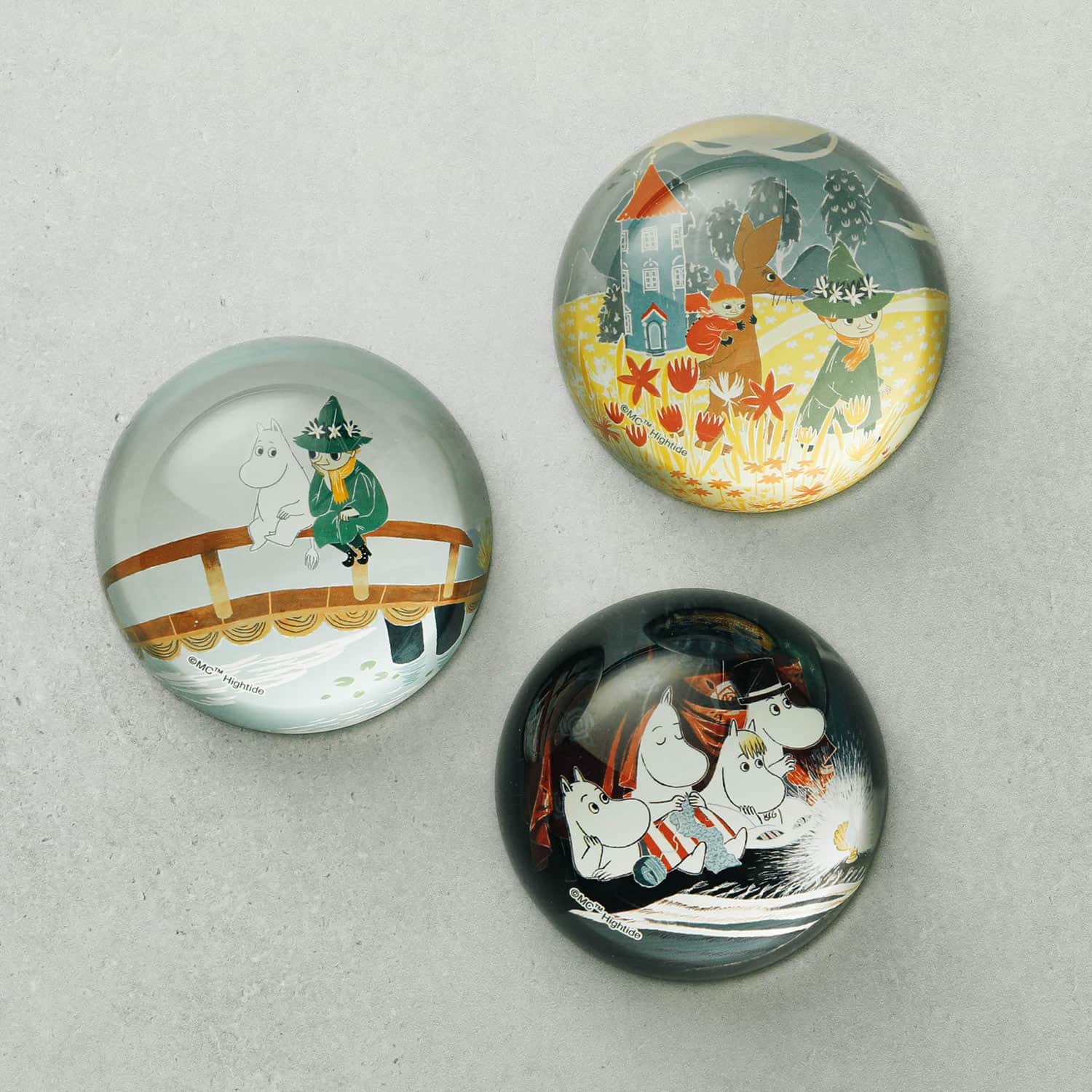 MOOMIN Glass Paperweight