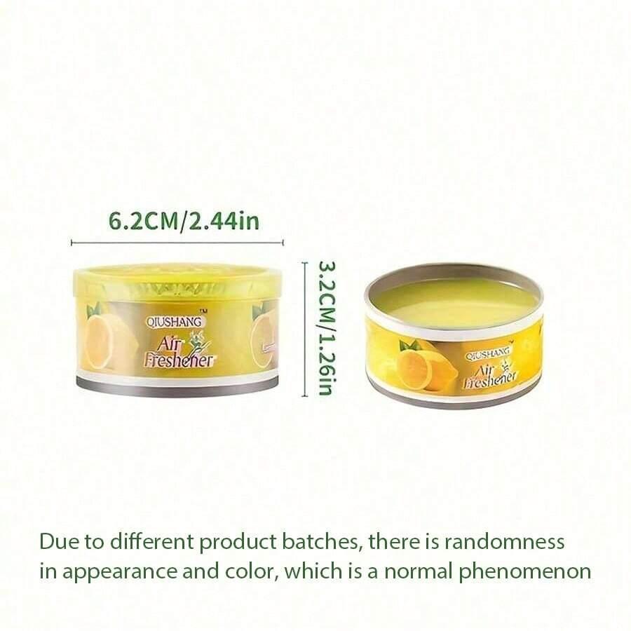 1/2/4pcs Car Flavoring Car Air Fresheners Canned Lavender Rose Lemon Flavor Long-Lasting Auto Aromatherapy Car Deodor