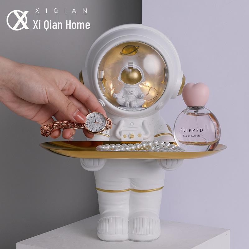 Astronaut Key Storage Tray Resin Ornament