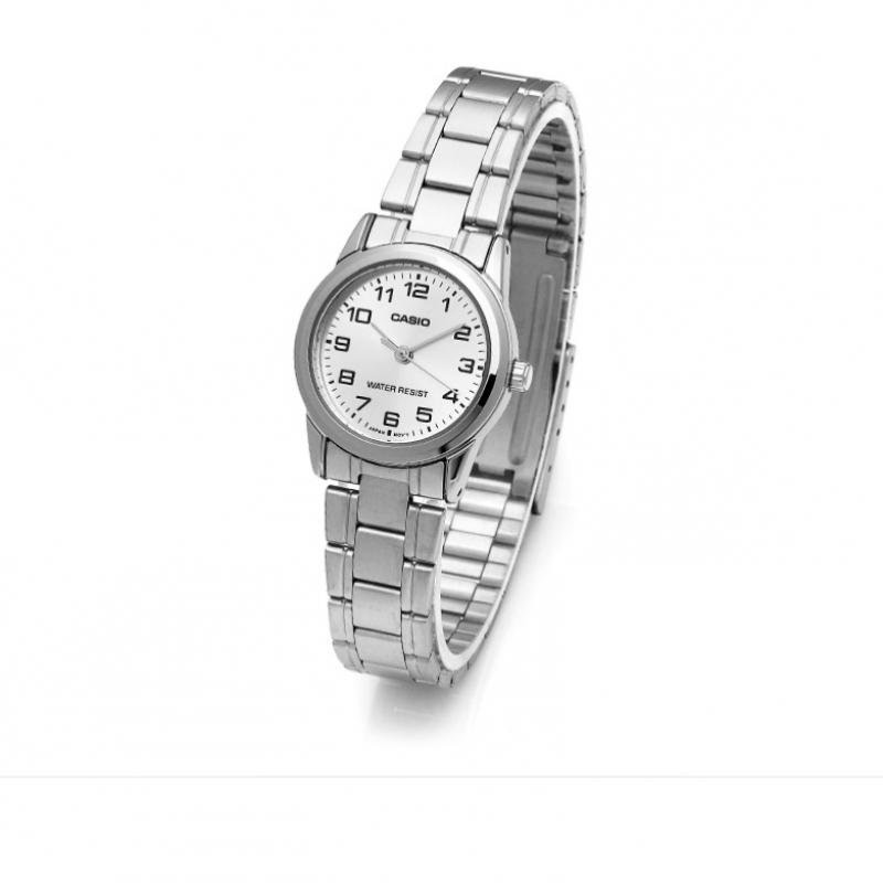 Casio Ltp V001d 7budf Ltp V001d 7b Analog Sat Student Female Metal Watch