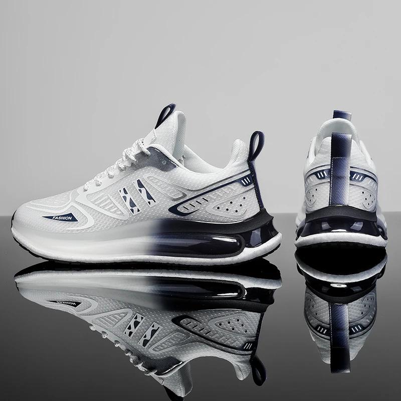 2025 Men's Breathable Sports Shoes Spring New Mesh Casual Fashion Versatile Trendy Men's Shoes Mmer Running Shoes Suitable for O