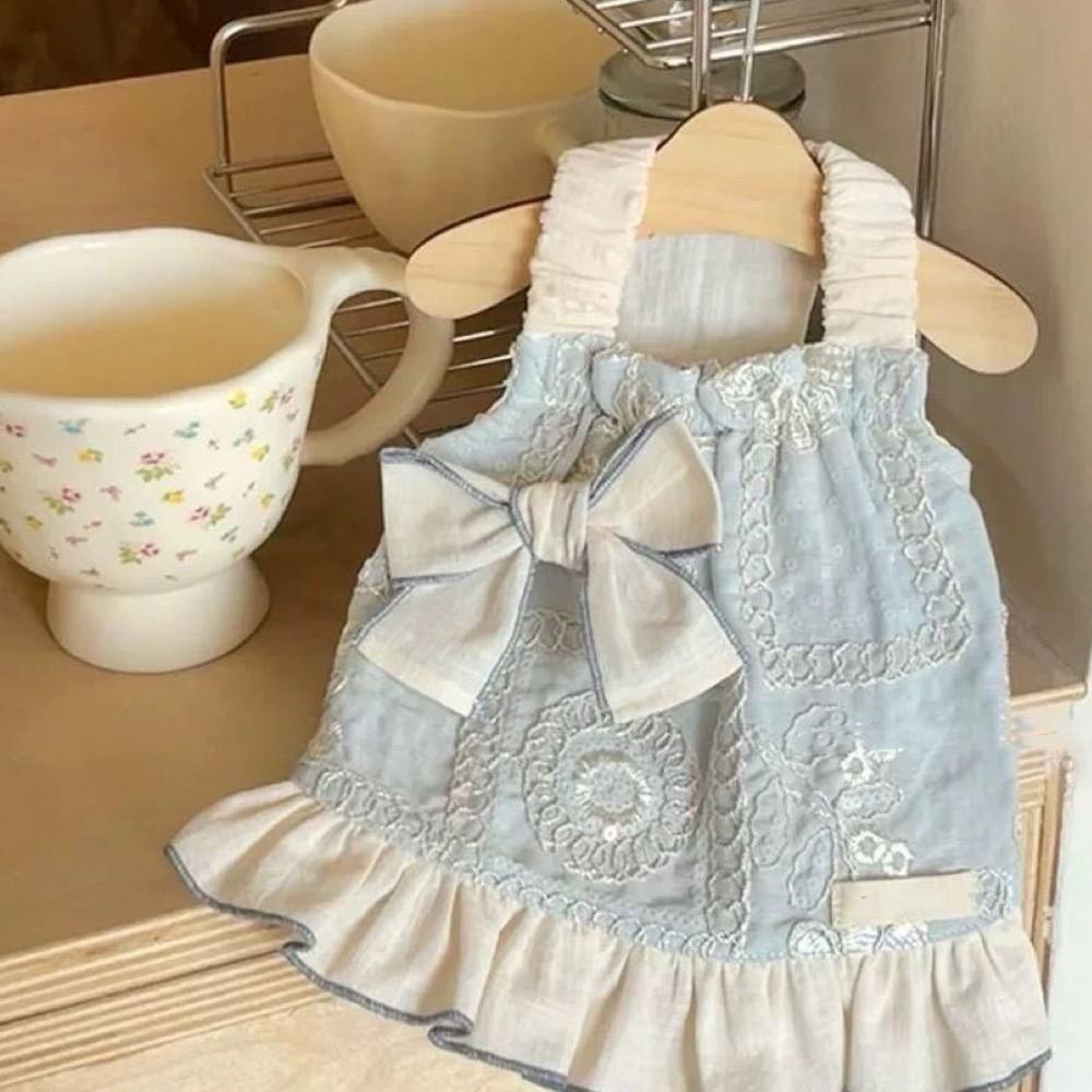 Luxury Puppy Summer Clothes Princess Style Dog Costume Trendy Pet Princess Dress Summer