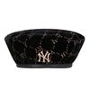 MLB Monogram Velvet Beret New York Yankees Hat Fashion 32CPVG011-50L