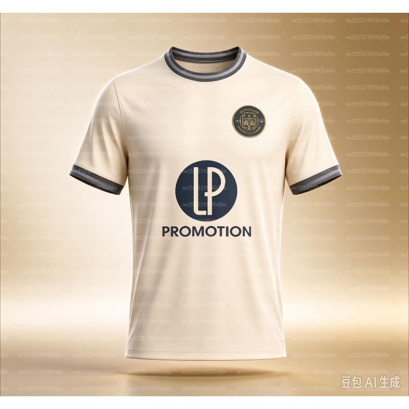 26‑27 Toulouse FC Football Jersey Shirt, Men Club Supporter Short Sleeve Tee, Quick‑Drying Breathable Match Sport Top