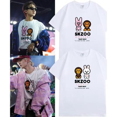 Straykids SKZOO vs APPPE T-Shirt Kop star SK