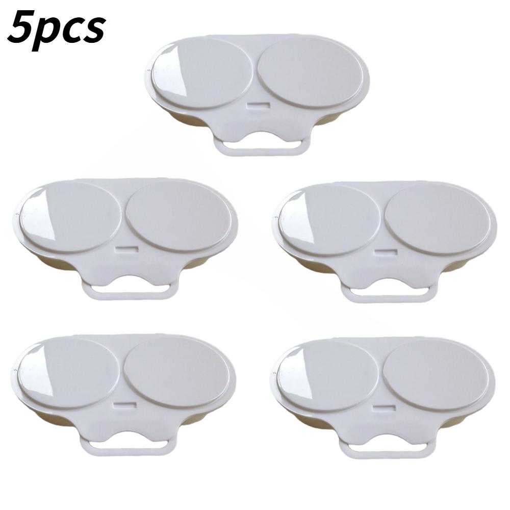 1/3/5pcs Microwave Egg Poacher Reusable 2 Cavity Non‑stick Poached Egg Steamer Maker with Lid Egg Mold Kitchen Cooking Gadgets