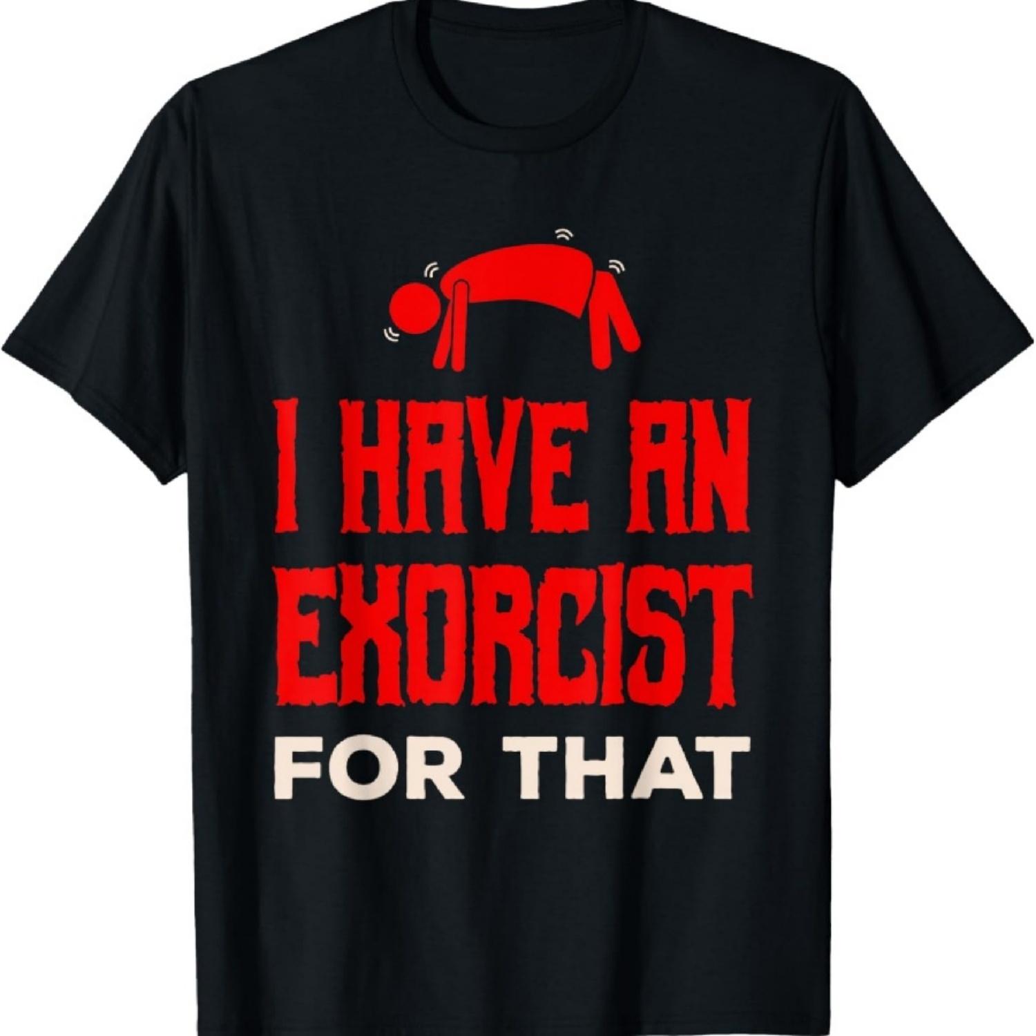 

У меня есть экзорцист для этого футболка XXXXXL чёрный