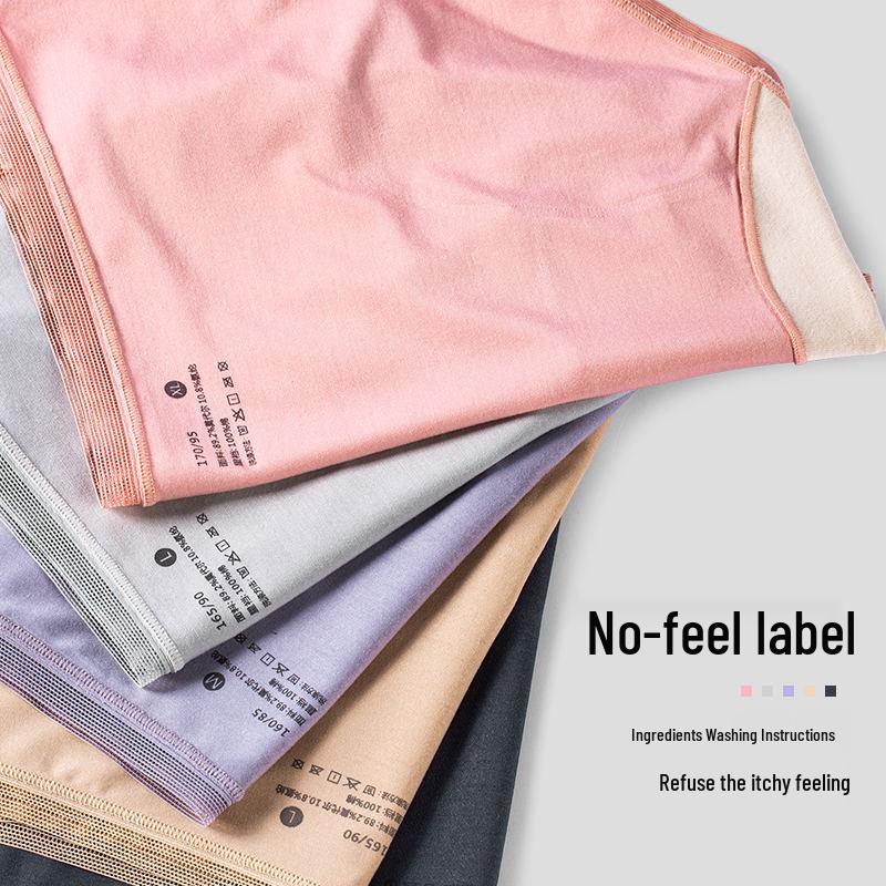 100% Cotton Modal Women's Underwear: 100-Pack, Antibacterial, Breathable, Silky Soft, Seamless Mid-Rise Triangle Briefs.