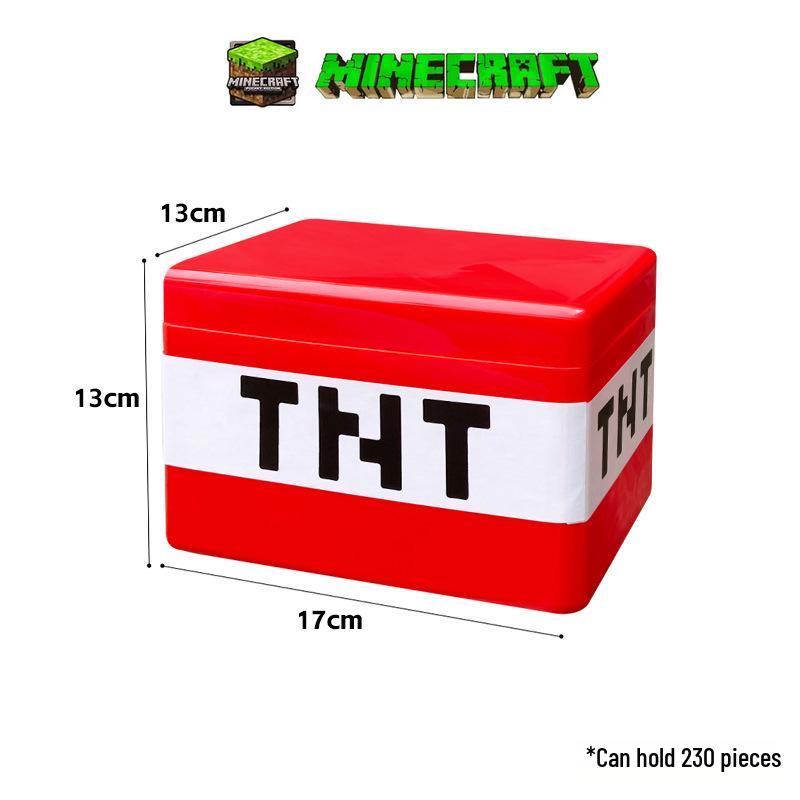 Magnetic Minecraft Building Cubes and Minifigures – Kids' Decompression Toys