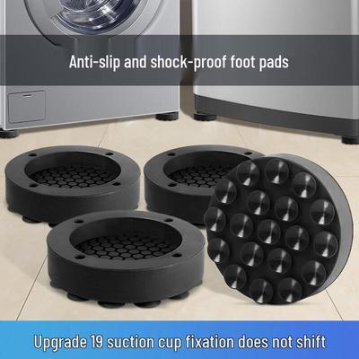Waschmaschinen-Antivibrations-Saugnapf-Pads