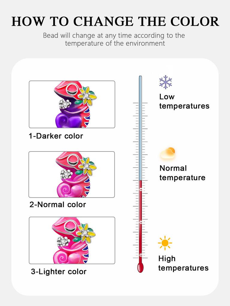 Copper Pink Chameleon Luminous Firefly Dog Charms Bead Fit Diy Bracelet Bangle Making Gift Of High Quality Jewelry