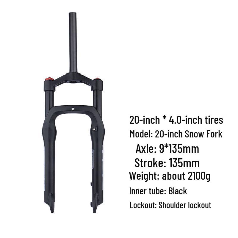 

Lishi Fat Tire Snow & Beach Bike Suspension Fork