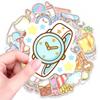 50 Wind Cartoon Stickers Hand Account Decoration Waterproof Stickers Children'S Graffiti Stickers Creative Stationery Stickers