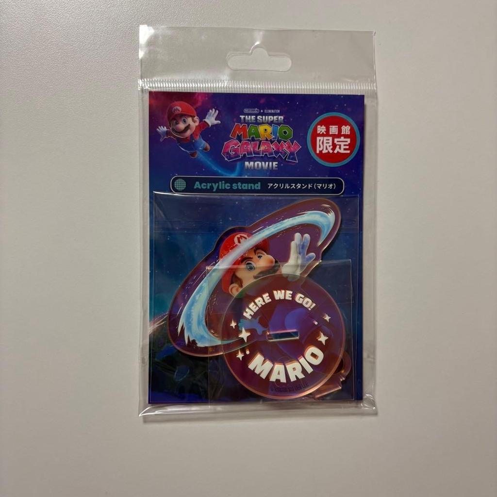 Super Mario Galaxy Movie Aurora Acrylic Stand Figure Set 8 Japan