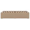 Bed Frame Cappuccino Brown 90 x 190 cm Faux Leather