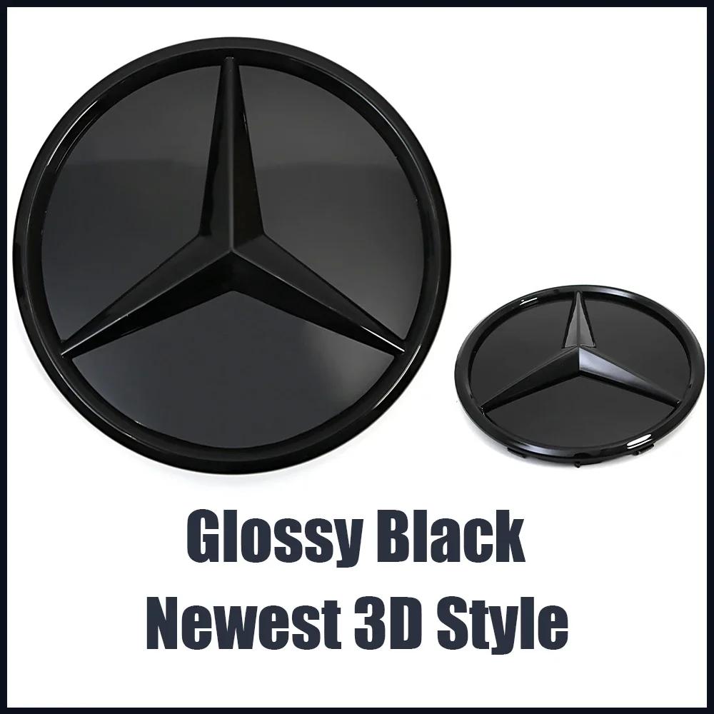 

3D Front Grill Star Emblem Logo Badge Fit For Mercedes Benz A-Class W176 2016-2018 A180 A200 A250