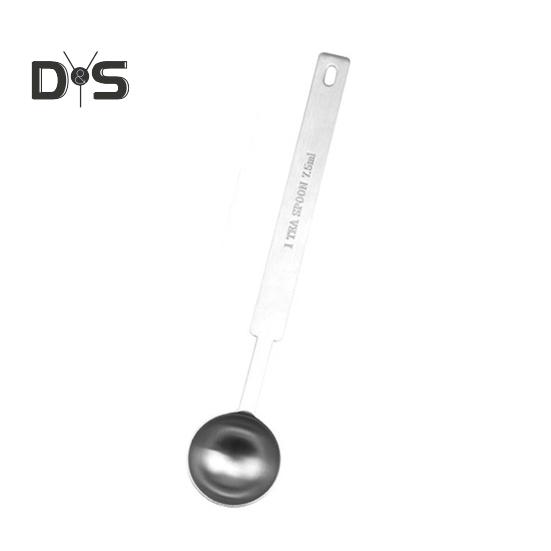 1Pc/1 Set Multiple Sizes Coffee Spoon Corrosion Resistant Useful Stainless Steel Milk Powder Spoon